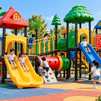 Bộ Liên Hoàn Cầu Trượt Công Viên: Cấu Tạo, Trò Chơi Tích Hợp Và Cách Lựa Chọn
