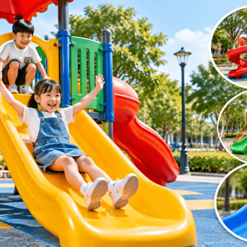 Cầu Trượt Công Viên: Phân Loại, Vật Liệu, Kích Thước Và Kinh Nghiệm Lựa Chọn