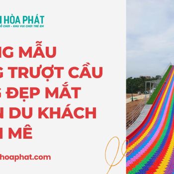 Những mẫu máng trượt cầu vồng đẹp mắt khiến du khách thích mê