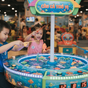 Máy Câu Cá Khu Vui Chơi Trẻ Em: Mẫu Máy & Cách Chọn