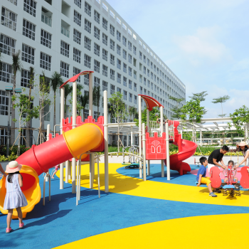 Tiêu chuẩn sàn giảm chấn khu vui chơi